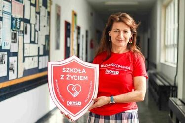 Uczniowie z Podlasia wspierają walkę z nowotworami krwi