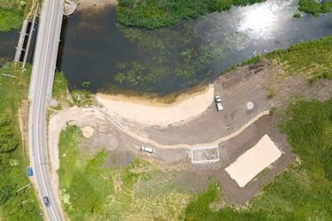 Nowa plaża tuż pod Białymstokiem. Będzie jasny piasek, leżaki i plac zabaw