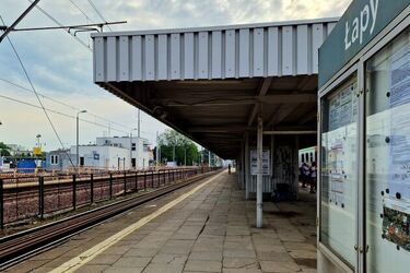 Rail Baltica. W Łapach wyłączony miał być peron, ale nie wyszło