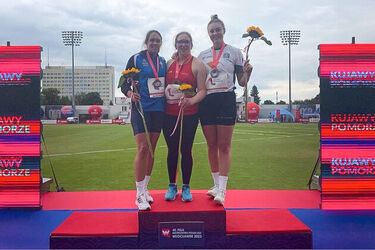 Podlasie Białystok z 5 medalami podczas mistrzostw Polski U-23
