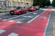 To pierwsze takie rozwiązanie w Białymstoku. Można jechać rowerem 