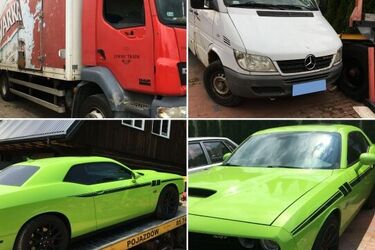 Skarbówka sprzedaje auta dłużników. W ofercie m.in. sportowy Dodge wart 200 tys. zł