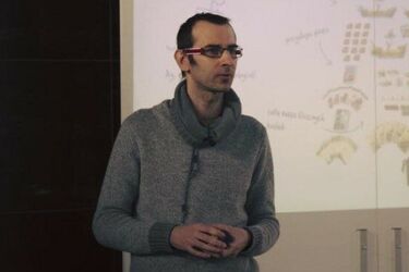Spotkanie z twórcą gier. Jest znany z przygód Wiedźmina