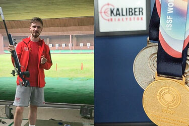 Sukces białostoczanina. Wrócił ze strzeleckich mistrzostw z medalami