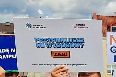 "Nie pozwólmy sfałszować wyborów". Będzie manifestacja na rynku