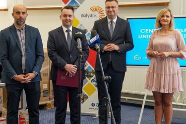 Współpraca z UNICEF-em się opłaca. Białostockie placówki otrzymają sprzęt za 5 mln zł