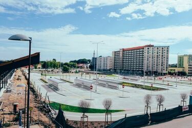 Intermodalny węzeł komunikacyjny coraz bliżej ukończenia [ZDJĘCIA]