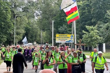 Pielgrzymi dotarli do Wilna