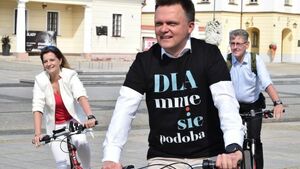 Szymon Hołownia "jedynką" na podlaskiej liście Trzeciej Drogi 
