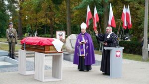 Gen. Ludwik Kmicic-Skrzyński spoczął w Białymstoku [ZDJĘCIA]