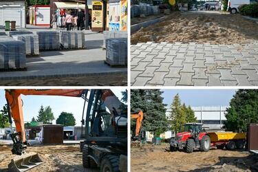 Trwa modernizacja targowiska miejskiego