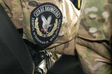  Białoruski żołnierz próbował zniszczyć graniczną zaporę