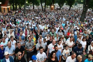 Piesza pielgrzymka do Krypna 2023. Ponad osiem tysięcy wiernych przybyło do sanktuarium