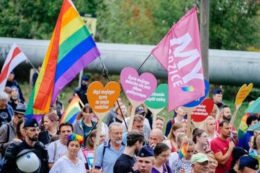  III Marsz Równości na ulicach Białegostoku. "Nigdy nie będziesz szło samo" [ZDJĘCIA]