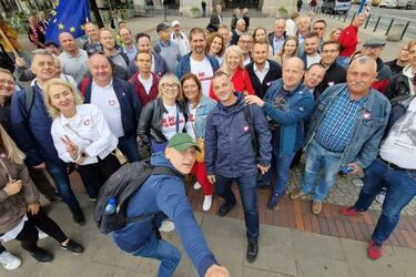 Marsz Miliona Serc. Z liczną delegacją białostoczan