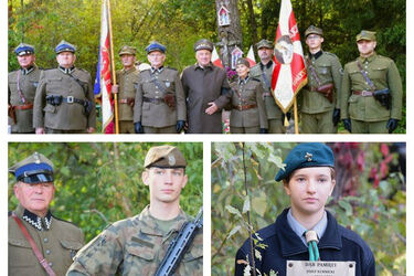 W Olmontach uczczono pamięć ofiar małego białostockiego Katynia [ZDJĘCIA, WIDEO]