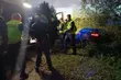 Policyjny pościg za grzybiarzem zakończył się w rowie. Kierowca próbował dopić siódme piwo