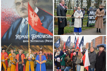 W Białymstoku powstał największy w Polsce portret Romana Dmowskiego 