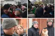 Przepychanki, kłótnie, omdlenia i ...żarty. Tłumy po prezenty pod katedrą [WIDEO, FOTO]