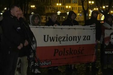 Przedświąteczna akcja solidarności z Andrzejem Poczobutem [WIDEO]