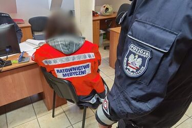 Pijana "ratowniczka medyczna" groziła, że zdemoluje całe mieszkanie