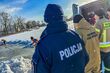 Policjanci przestrzegają przed zabawami na zamarzniętych zbiornikach wodnych 