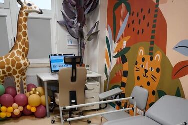 Nowy, kolorowy gabinet na Oddziale Onkologii Dziecięcej. To wręcz magiczne miejsce