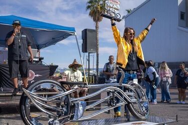 Sukces białostoczanina w Las Vegas! Adam Zdanowicz stworzył niecodzienny rower