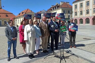 Trzecia Droga otwiera kampanię do Parlamentu Europejskiego. Wśród kandydatów znana aktorka