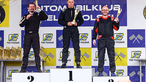 Białostoczanin na podium Wyścigowych Samochodowych Mistrzostw Polski