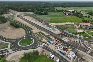 Nowy wiadukt drogowy o długości 23 metrów cieszy mieszkańców