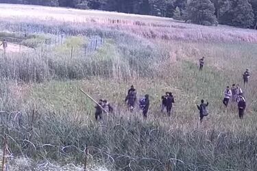Atak na polską granicę. Cudzoziemcy próbowali wedrzeć się na terytorium kraju