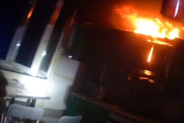 Pożar hostelu. Policja ewakuowała 5 osób