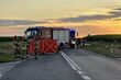 Próbował wyprzedzić lawetę. Motocyklista zginął na miejscu