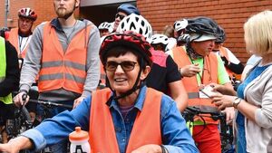 Pielgrzymi z Białegostoku ruszyli na Jasną Górę. Dotrą tam na rowerach [ZDJĘCIA]