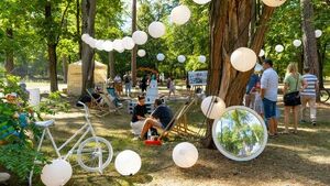 Relaks w parku z muzyką, warsztatami i filmem. Odbył się Electrum Ambient Park [ZDJĘCIA]
