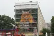 Powstaje nowy mural. Wielki ryś na ścianie białostockiego bloku