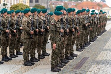 Młodzi żołnierze ślubowali wierność Polsce. Uroczystość w Białymstoku