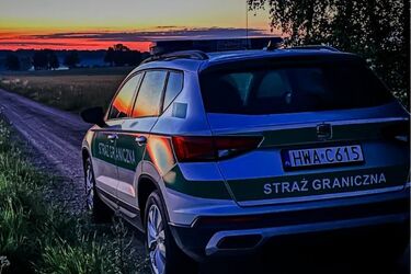Ponad 300 prób nielegalnego przekroczenia granicy. Straż Graniczna podsumowała weekend