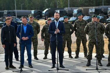  Szef MON zabrał głos. "Priorytetem pozostaje bezpieczeństwo naszej wschodniej granicy"