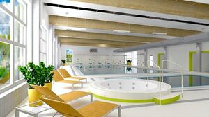 Wkrótce otwarcie krytego basenu w Łapach. Z brodzikiem, jacuzzi i saunami