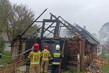 Pożar domu pod Sokółką. Nie żyje 50-letni mężczyzna 