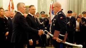 Nominacje w Pałacu Prezydenckim. Wśród wyróżnionych szef podlaskiej policji