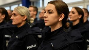 Świeża krew w podlaskim garnizonie policji. Wśród nowych funkcjonariuszy jest 9 kobiet