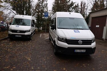 Miasto zakupiło 2 mikrobusy za 770 tys. złotych. Nie każdy może nimi podróżować