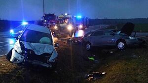Wypadek w regionie. 5 osób, w tym dwoje dzieci, trafiło do szpitala