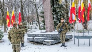Podlascy terytorialsi uczcili pamięć o swoim patronie. Minęło 127 lat od jego narodzin 