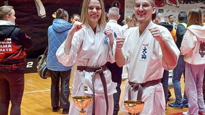 Jubileuszowy Puchar Polski Oyama Top. Zawodnicy białostockiego klubu na podium