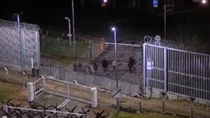 Próbowali dostać się do Polski. Wybrali nieczynne przejście graniczne [WIDEO]