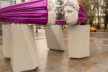 "Obietnica" powróciła na swoje miejsce. Znowu będzie cieszyć oczy mieszkańców Białegostoku